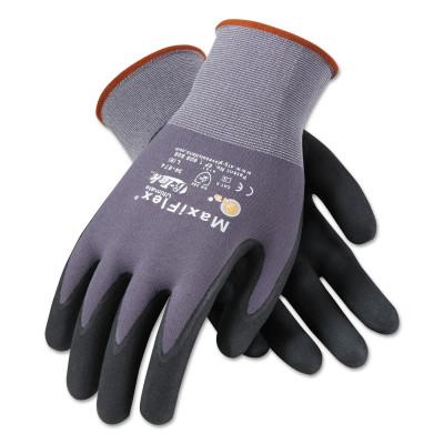 Protective Industrial Products, Inc. MaxiFlex Ultimate Gloves, X-Small, Black/Gray, 34-874/XS