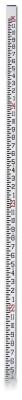 Bosch Tool Corporation Fiberglass Leveling Rod, Telescoping, 25 ft, 6 Sections, 8ths, 06-925C