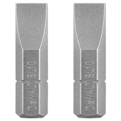 DeWalt® Standard Screwdriver Bits, No. 10, 1 in, DW2010