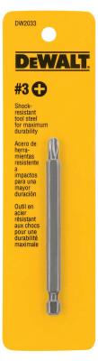 DeWalt® Screwdriver Bits, #3, 3 1/2 in, DW2033