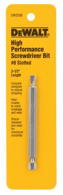 DeWalt® Screwdriver Bits, #8, 3 1/2 in, DW2038