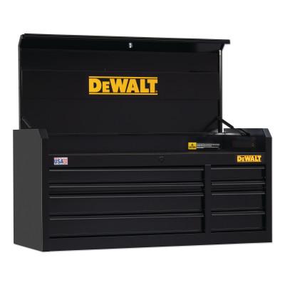 DeWalt® 900 Series Top Tool Chest, 52 in Wide Tool Chest, 8-Drawer, Black, DWST25182