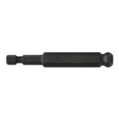 Bondhus® Balldriver® Power Bit, 3/8 in, 1/4 in Drive, 3 in, 10814