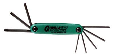 Bondhus® SET OF 8 TORX FOLD UP WRENCHES, 12638
