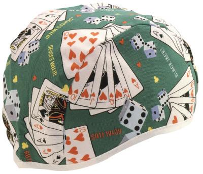 Comeaux Caps Skull Caps, Medium, Assorted Prints, 8000-M