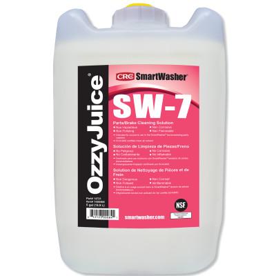 CRC OzzyJuice?? SW-7 Parts/Brake Cleaning Solution, 5-gal Jug, 14721