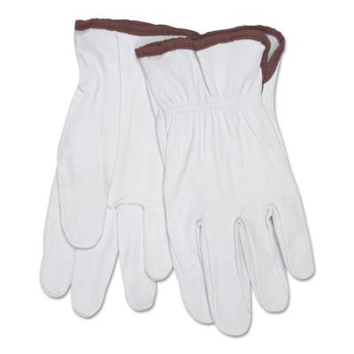 MCR Safety Premium-Grade Leather Driving Gloves, Goatskin, Small, Unlined, 3601S