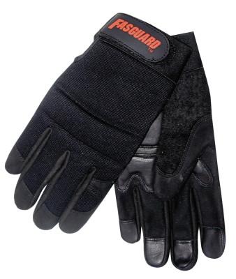 MCR Safety Fasguard Multi-Task Gloves, Black, Large, 903L