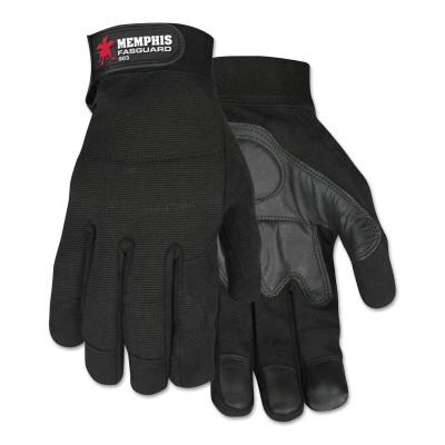 MCR Safety Fasguard Multi-Task Gloves, Black, X-Large, 903XL