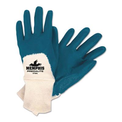 MCR Safety Predalite Nitrile Gloves, X-Large, Blue/White, 9780XL