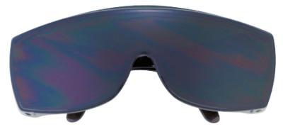 MCR Safety Yukon Protective Eyewear, Filter 5.0 Lens, Duramass HC/Filter 5.0, Green Frame, 98150