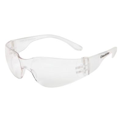 MCR Safety Checklite Safety Glasses, Clear Lens, Duramass Hard Coat, CL210