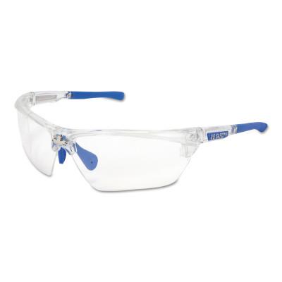 MCR Safety Dominator DM3 Safety Glasses, Clear Lens, MAX6 Anti-Fog, Clear Frame, DM1320PF