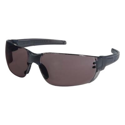 MCR Safety HellKat 2 Safety Glasses, Gray Lens, Polycarbonate, Anti-Fog, Gray Frame, HK212PF