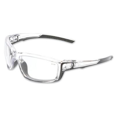 MCR Safety Swagger® SR4 Safety Glasses, Polycarbonate, AF/Anti-Scratch Lens, Clear, SR410PF