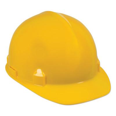 Jackson Safety SC-6 Hard Hat, 4-point Ratchet, Front Brim, Yellow, 14833