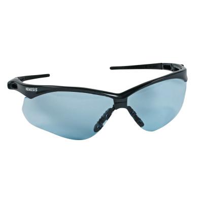 Kimberly-Clark Professional V30 Nemesis* Safety Eyewear, Light Blue Lens, Anti-Scratch, Blue Frame, 20383