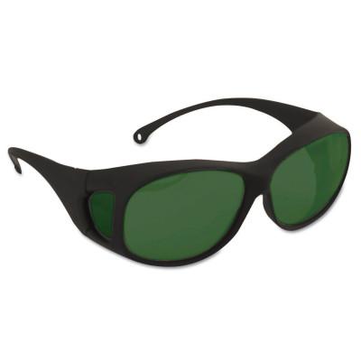 Kimberly-Clark Professional V50 OTG* Safety Eyewear, IRUV 5.0 Lens, Polycarbonate, Anti-Scratch, Black Frame, 21917