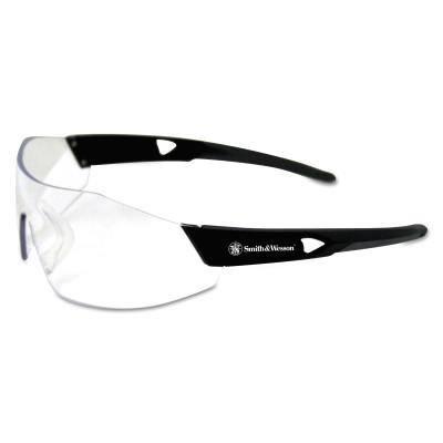 Kimberly-Clark Professional 44 Magnum Safety Eyewear, Clear Lens, Anti-Fog, Anti-Scratch, Black Frame, Nylon, 23452