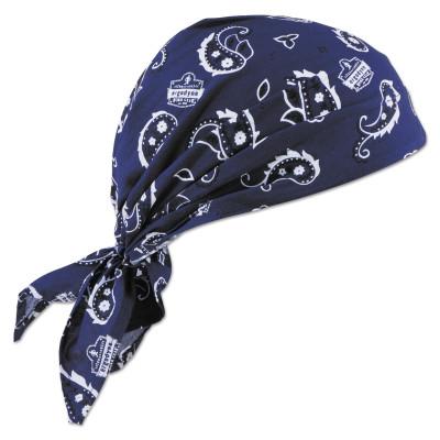 Ergodyne Chill-Its 6710 Evaporative Cooling Triangle Hats, 8 in X 13 in, Navy Western, 12326