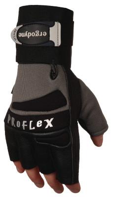 ERGODYNE ProFlex 9002 Certified Anti-Vibe Gloves, Neoprene, Large, Black, 17704