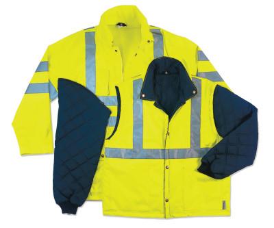 Ergodyne GloWear 8385 Class 3 4-In-1 Thermal Jackets,, 24375