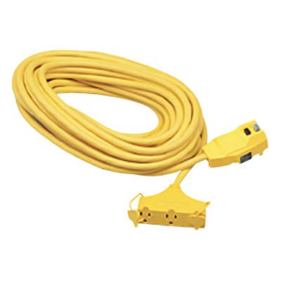 CCI?? Tri-Source Polar/Solar Multiple Outlet Cord, 100 ft, 3 Outlets, 03489