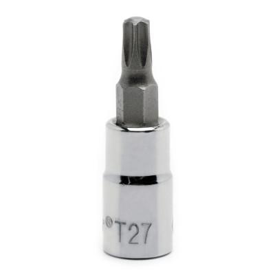 Apex Tool Group Torx Bit Sockets, 3/8 in Dr, T- 45 Opening, CDTS7N