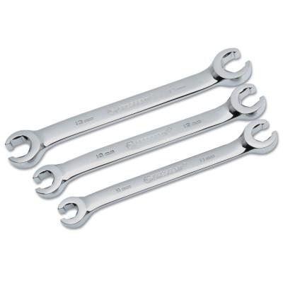 Apex Tool Group Hex Bit Metric Sockets, 3/8 in Dr, 6 mm Opening, CHBS9N