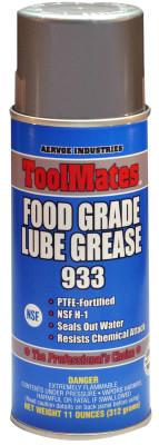 Aervoe Industries Food Grade Lube Grease, 11 oz, Aerosol Can, 933