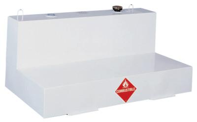 Apex Tool Group Liquid Transfer Tanks, L-Shaped, 103 gal to 109 gal, Steel, White, 480000