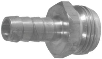 Dixon Valve Brass Short Shank Fittings, 1/2 in x 3/4 in, Male, 5900812C