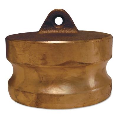 Dixon Valve Andrews/Boss-Lock Type DP Cam and Groove Dust Plugs, 2 3/32 in Dia, Brass, 150-DP-BR