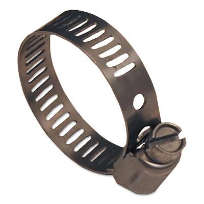 Dixon Valve MAH Series Miniature Worm Gear Clamps, 7/32-5/8" Hose OD, Stnls Steel 300, 10/Bx, MAH4
