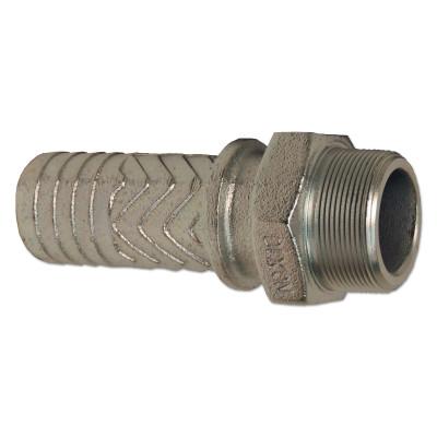 Dixon Valve Boss Stems, 9/16 in x 1/2 in (NPT) Male, Steel, MS1