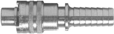 Dixon Valve Dix-Lock Quick Acting Couplings, 3/8 in, Brass, N4S4-B