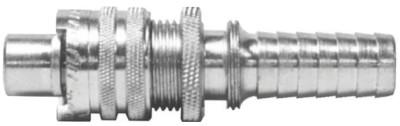 Dixon Valve Dix-Lock Quick Acting Couplings, 1/2 in, Male/Hose End, N4S4-LS