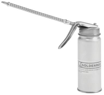 Goldenrod® Pistol Pump Oilers, 5 oz, Lever Action, Flexible 6 in Spout, 606S