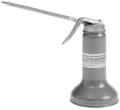 Goldenrod® Pistol Pump Oilers, 10 oz, Lever Action, Flexible 6 in Spout, 626