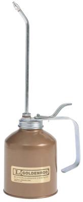 Goldenrod® Industrial Pump Oilers, 16 oz, Lever Action, Rigid 8 in Spout, 725