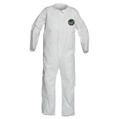 DuPont™ ProShield® 50 Collared Coveralls with Open Wrists/Ankles, White, X-Large, NB120SWHXL002500