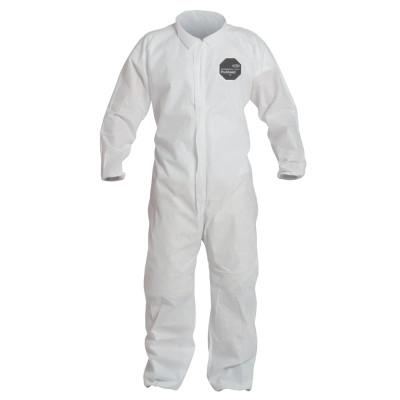 DuPont™ Proshield 10 Coveralls White with Elastic Wrists and Ankles, White, 2X-Large, PB125SW-2XL
