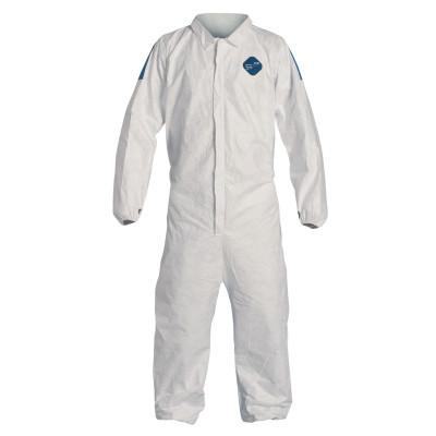 DuPont™ Tyvek 400D Coveralls with Elastic Wrists and Ankles, Blue/White, 3X-Large, TD125SWB3X0025CM