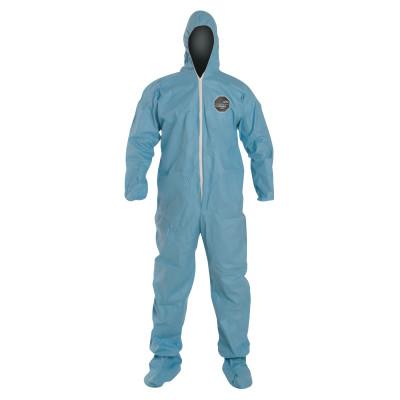 DuPont™ ProShield 6 SFR Coveralls with Attached Hood, Blue, 2X-Large, TM127S-2XL