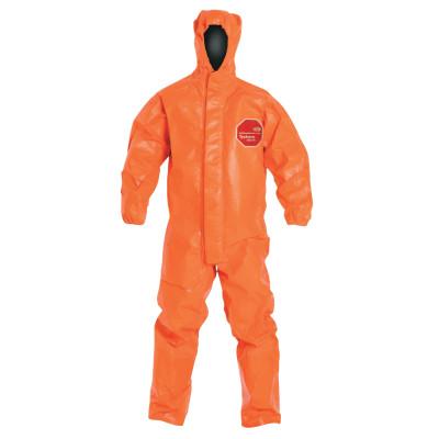 DuPont™ Tychem ThermoPro Coverall with Open Ankles, Orange, 2X-Large, TP198TOR2X000200