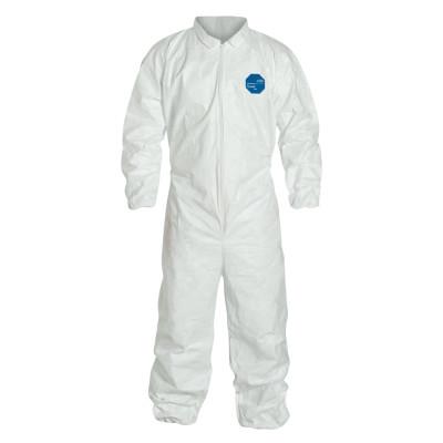 DuPont™ Tyvek® Coveralls with Elastic Wrists and Ankles, White, 5X-Large, TY125S-5X