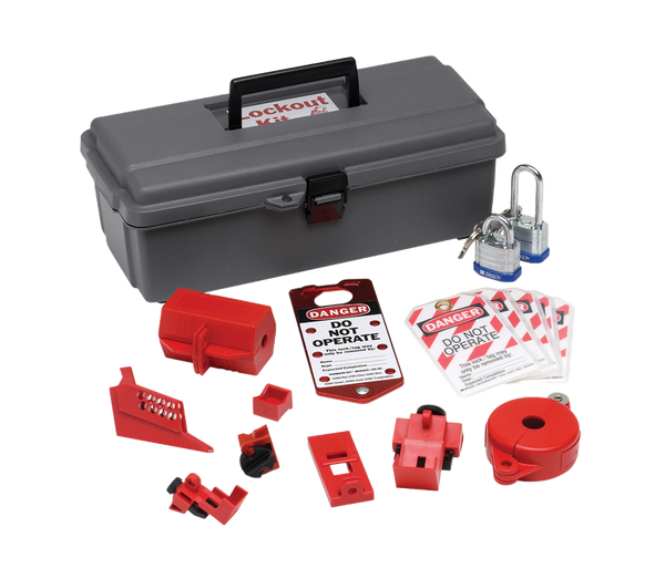 Brady Lockout Tool Box w/ Components - AMMC