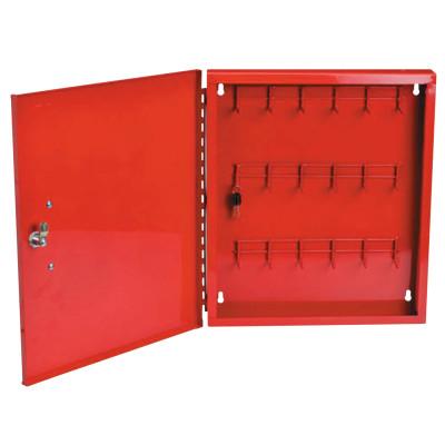 Brady Padlock Control Center, Red, 18 in x 15 1/2 in x 2 in, 22 gauge Steel, LR018E