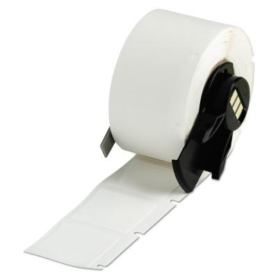 Brady® TLS 2200/TLS PC Link Labels,  1 in x 1 in, White, PTL-19-498