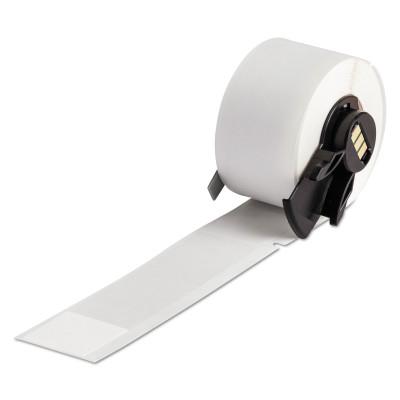 Brady® TLS 2200/TLS PC Link Labels,  1 in x 4 in, White/Translucent, PTL-23-427